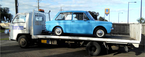 Drysdale classic car Towing